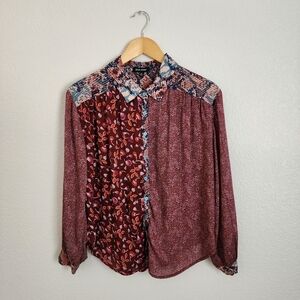 Dear John Peyton Women’s XS Mulberry Mix Blouse